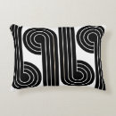 Recherche de lignes noires coussins Pour elle
