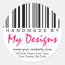 Suche nach handmade by aufkleber Personalisiert