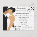 Recherche de silhouette de couples invitations Contemporain