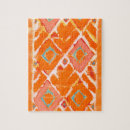 Recherche de motif géométrique puzzles Textile