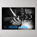Suche nach musik ist mein leben poster Gitarre