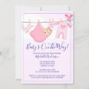Recherche de clothesline baby shower invitations Cloison