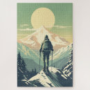 Suche nach skifahrer puzzle Berge