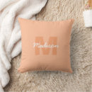 Suche nach peach kissen Monogramm