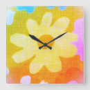 Recherche de murale de fleur horloges Pour elle