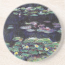 Recherche de nénuphar dessous de verres Impressionisme