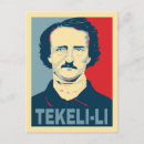 Recherche de poètes cartes postales Edgar allan poe