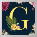 Suche nach buchstabe g poster Blumenreich