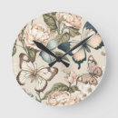 Suche nach schmetterling wanduhren Blume