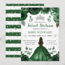 Recherche de vert brun invitations Aquarelle
