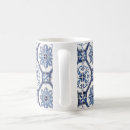 Recherche de tuiles bleues tasses En céramique
