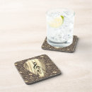 Recherche de notes musicales dessous de verres Instrument