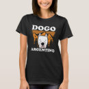 Recherche de dogo argentino tshirts Chien
