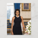 Recherche de michelle obama cartes postales Première dame