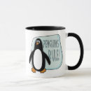 Recherche de manchot tasses Dessin animé
