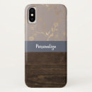 Recherche de bois foncé iphone coques Rustique
