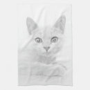 Suche nach weiße katze geschirr tücher Niedlich