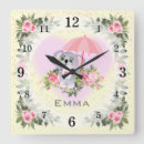 Recherche de horloge de crèche de chambre enfant horloges Coeur