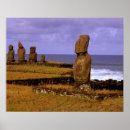 Suche nach moai poster Statue