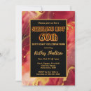 Recherche de red and gold invitations Élégant