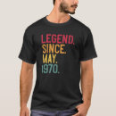 Suche nach legende seit 1970 tshirts Können