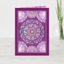 Recherche de mandala vœux cartes Rose