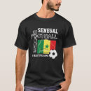 Recherche de drapeau sénégal tshirts Football