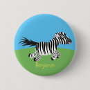 Recherche de rayures de zèbre badges Safari