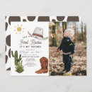 Recherche de first rodeo invitations Boy