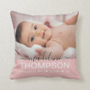 Recherche de nouveau né coussins Baby girl