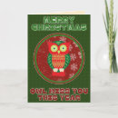 Suche nach lustige eulen karten Weihnachtskarte