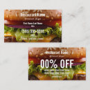 Suche nach burger visitenkarten Diner