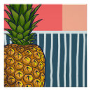 Recherche de un ananas posters Moderne