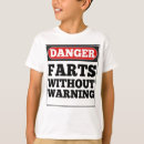 Recherche de danger tshirts Avertissement