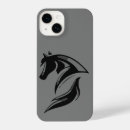 Recherche de cheval équestre iphone coques Noir