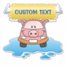 Recherche de piggie autocollants Rose