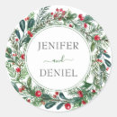 Recherche de winter wedding autocollants Rustique