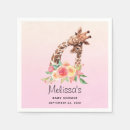 Recherche de girafe serviettes Aquarelle