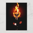 Recherche de dessin flamme cartes postales Feu