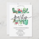 Recherche de cactus invite fiançailles invitations Calligraphie