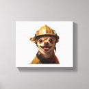 Recherche de pompiers art Chien