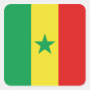 Recherche de senegal autocollants Drapeau