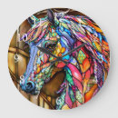 Recherche de tête de cheval horloges Animal