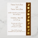 Recherche de de chêne mariage invitations Brun