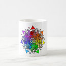 Suche nach regenbogen mandala tassen Blume