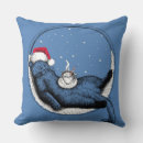 Recherche de chocolat chaud coussins Flocons de neige