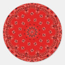 Recherche de bandana rouge autocollants Occidental
