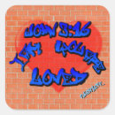 Recherche de graffitis autocollants Amour