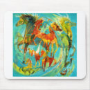 Recherche de cheval sauvage tapis souris Peinture