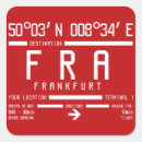 Recherche de francfort autocollants Voyage